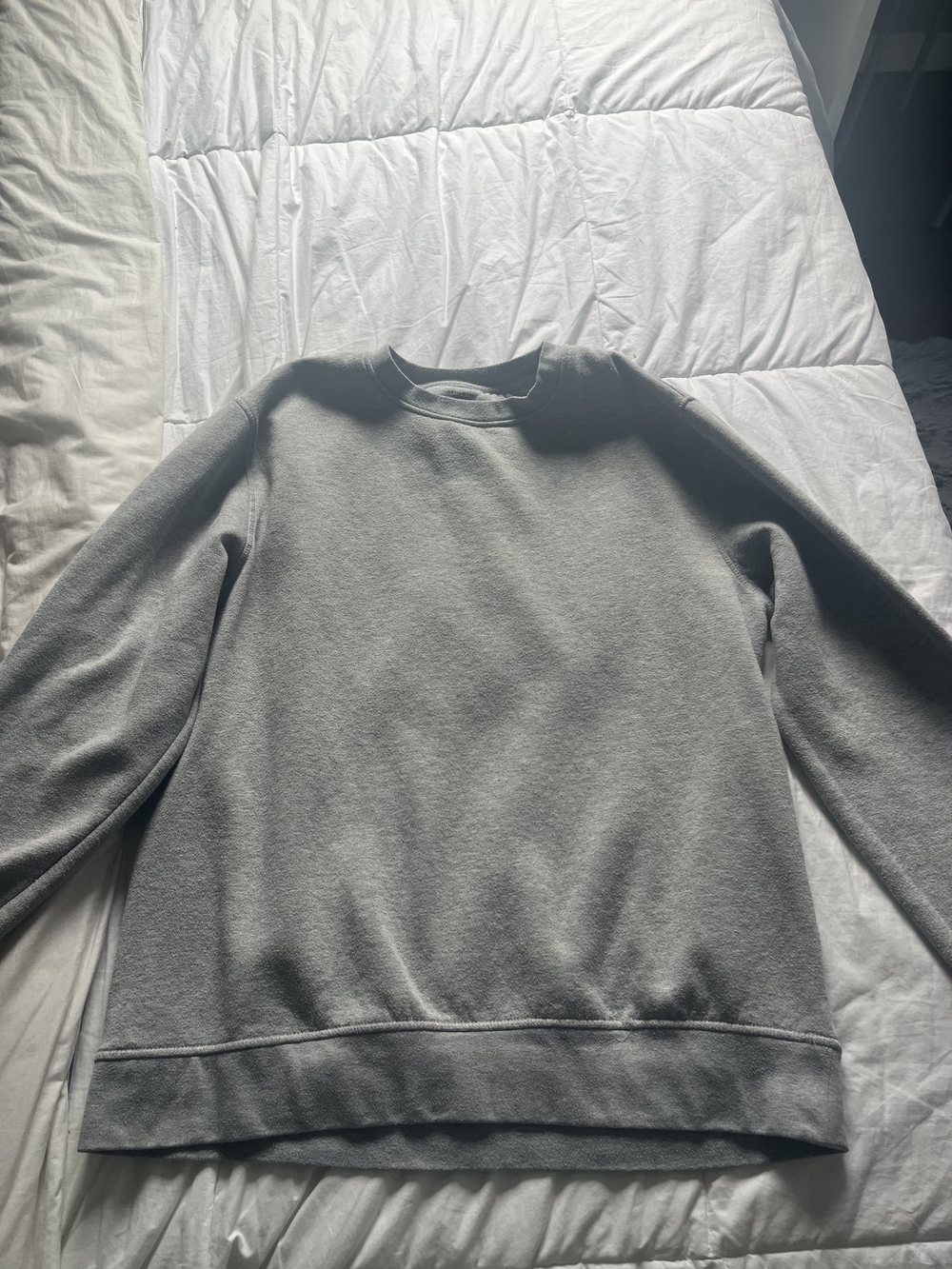 Athletic Works Gray Crewneck Sweatshirt